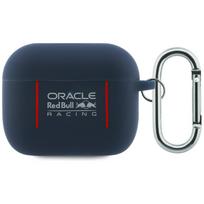 Red Bull Silicone Case with Logo  AND  Lines for AirPods Pro 3, Navy Blue