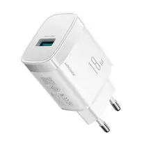 Joyroom JR-TF4 travel charger | 18W | USB-A | white