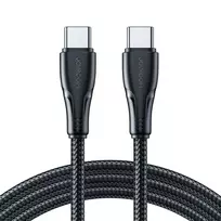 Joyroom S-A11 Surpass data transfer and charging cable | USB-C to USB-C | 60W | 0.25m | black