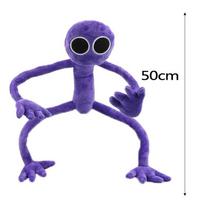 50–80 cm vaivorykštės draugai pliušinės lėlės žaislas, animacinio filmo personažas Purpurinė pabaisa Minkštas pliušinis, įdaryti Helovino žaislai Dovana vaikams 50cm
