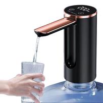 Automatinis vandens dozatorius su vandens kiekio pasirinkimu elektrinis sulankstomas vandens siurblys universalus juoda