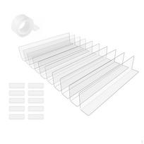 10 Vnt. Skaidrūs Žaislų BLOKATORIAI po Sofa Blokatorius Reguliuojama Užtvara Blokavimas su Stipria Juosta 40CMX8CMX3CM