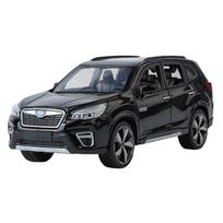 1/32 Subaru Forester SUV Lydinio Visureigis Miniatiūrinis Mastelio Modelis Automobilis Diecast Metalinis Garsas ir Šviesa Kolekcija Vaikų Žaislas Dovana balta
