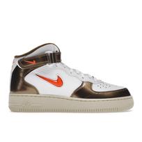 Nike Air Force 1 Mid QS Ale Brown Vyriški sportbačiai Balti Visiškai oranžiniai Paplūdimio DH5623-100 38.5