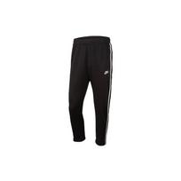 Nike Side Stripe megztos sportinės kelnės su užtrauktuku ir rankovėmis, juodos AR2247-010 XXL