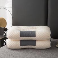 Neįslinkstanti megzta kaklo pagalvė giliam miegui - Suaugusiems/Studentams Namams & Bendrabučiams Masažinė pagalvė 600g Massage Pillow balta vientisa spalva