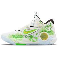Nike KD Trey 5 X Amortizuojantys, drėgmę sugeriantys žemi krepšinio bateliai Vyriški Žali Balti Oranžiniai DJ7554-014(Komanda256-) 40