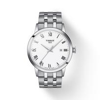 Tissot Stainless Steel White Dial Men's Fashion Watch T129.410.11.013.00 balta