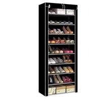 Modern Multi-Layer Shoe Rack for Indoor Entrance and Dormitory 9.8MM 5-layer 4-grid