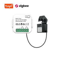 Tuya ZigBee pažangus energijos skaitiklis saulės fotovoltinės energijos sistemos energijos suvartojimas dvikryptis įvairiaspalvis