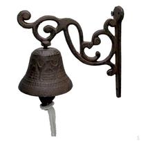 Ketaus sieninis varpas sodo „Goke Door Knocker Vintage“ vakarienės varpelių barškučių dekoracijos 2