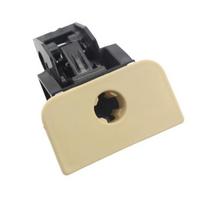 Plastikinė pirštinių dėžutės užrakto rankenos rakto skylutės užraktas, skirtas VW POLO 2002-2009