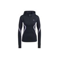 Adidas X Stella McCartney Co-Branded Color Block Slim Fit Hooded Jacket Women Jackets Black II3232 XS