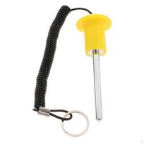 Svorio krūvos kaiščių mašinų priedai, universalūs kūno rengybos įrangos pakrovimai Yellow 8x80mm