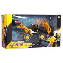 1/50 Žaislinis modelis Žaislas Imitacinis Inžinerinės technikos modelis Inžinerinis Didelis Šakinis krautuvas Metalinis Inercinis Vaikų Žaislinis automobilis 1/50-Size:21*10*7cm geltona