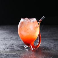 Vampyro taurė Šiaurės šalių kūrybinė šiaudinė stiklinė taurė Vampyrų taurė