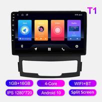 Automobilinis radijas Android Auto Carplay SsangYong Korando 2010-2013 Multimedijos grotuvas Pagrindinis įrenginys Stereo GPS navigacija BT WIFI 2+32GB 1+16GB