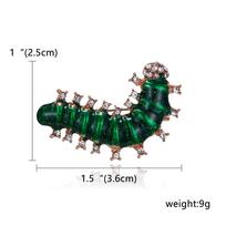 Rinhoo Enamel Scorpion Brooches For Women Animal Coat Pins Fashion Crystal Lizard Ladybug Beetle Spider Caterpillar Insect Badge