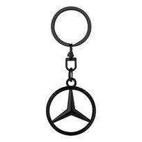 Automobilio aksesuarai 3D metalinis automobilio raktų pakabukas Raktų pakabukas Grandinėlė Automobilio stilius Mercedes-Benz AMG C500 C200 C300 A B C E GLA CLA GLK GL ML GLE W204 W205 W203 juoda
