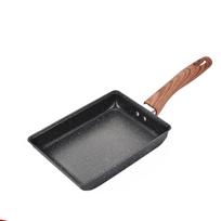 Tamagoyaki keptuvė Japoniška omleto keptuvė Kiaušinių keptuvė Keptuvė be aliejaus Nelipni Yuzishao Stačiakampė omleto keptuvė B2