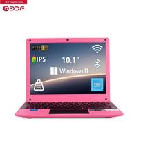 Mini 10,1 colio edukacinis nešiojamasis kompiuteris Windows11 Netbook Intel 8GB RAM 128GB SSD Nešiojamasis kompiuteris mokymuisi 10.1 rožinė
