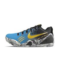 Nike Kobe 9 Abrasion Resistant Abrasion Resistant Low top Basketball Shoes Unisex Black Blue FZ7333-002(Team373-) 45