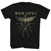 Bon Jovi Klasikinės Grupės Nuotrauka Vintažiniai Marškinėliai | Roko Muzikos Gatvės Drabužių T-shirt 4XL