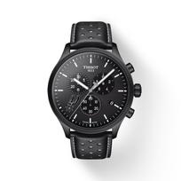 Tissot Leather Strap black Dial Men's Fashion Watch T116.617.36.051.04 juoda