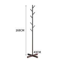 Elegant Floor-Standing Metal Clothes Rack and Storage Shelf for Bedroom and Living Room