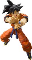 TAMASHII NATIONS Dragon Ball Son Goku Saiyan 140mm ABS PVC Dažyta Judinama Figūrėlė S.H.Figuarts - Žemėje Užaugęs - Apie. &