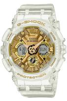 Casio Modelis Skaidrus Skeletas G-Shock Moteriškas Laikrodis, Vidutinio Dydžio GMA-S120SG-7AJF,