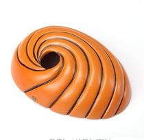 Animacinių filmų kaukė Tobi Obito Akatsuki Uchiha Masquerade Cosplay viso veido vakarėlio kaukė Large Resin