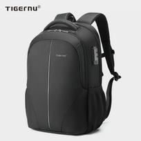 Tigernu Vandeniui atsparus vyriškas kuprinė TSA 15,6-17 colių nešiojamojo kompiuterio kuprinė vyrams Išplečiama kelioninė mokyklinė kuprinė 15.6 inch Normal