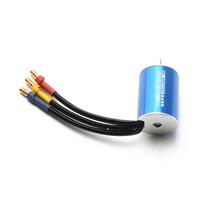 2435 4800KV bešepetėlio variklio pakeitimas HSP Wltoys 1/16 1/18 nuotolinio valdymo sunkvežimio automobiliui 4800KV mėlyna