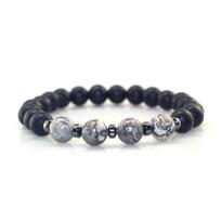 Arrow Hematite Apyrankės Vyrams Magnetinės terapijos Apyrankės Moterims Stretch Sveikatos Apyrankės Poros Papuošalai 19cm