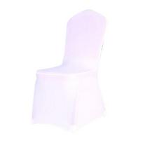 1vnt sėdynės kėdės užvalkalas Elastingas universalus poliesterio spandex kėdės užvalkalas vestuvėms balta