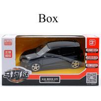 1/36 Scale Metal Diecast Cars Žaislai, skirti Golf GTI SUV Sport Model Žaislinio automobilio lydinio traukiami automobiliai su garsu ir lengvi Vaikų žaislas Dovana 1/36-Size:12*5*4cm juoda