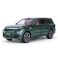 1/24 mastelio LI L9 žaislinio automobilio modeliai lydinio liejinys modeliavimas su garsu šviesa atitraukiamas modelio automobilis žaislai berniukams gimtadienio kolekcinės dovanos žalia