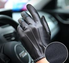 Jutiklinis ekranas Automobilinės pirštinės kvėpuojančios pirštais odinės pirštinės Moto Motocross Lauko sporto pirštinės Neslidžios automobilio vairavimo pirštinės
