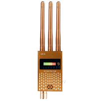 3 antenos profesionalus apsaugos nuo šnipinėjimo detektorius RF CDMA signalo ieškiklis, skirtas GSM klaidų GPS sekimo belaidžiam paslėptos kameros pasiklausymui G619 auksas