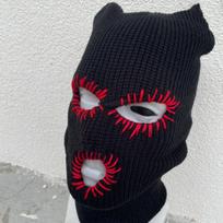 Festival Decoration Hooded Halloween Balaclava Handmade Vintage Beanie Cap Party Face Mask for Men Women