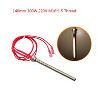 300W 220V Uždegiklis Karštas strypas 140*10mm/150*10mm Medžio granulių Šildymo vamzdelis Atsparus korozijai Vandeniui Atsparus Židinio Grilio Krosnelės Dalies
