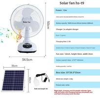 Saulės energija maitinamas daugiafunkcis ventiliatorius su nuotolinio valdymo pultu ir apšvietimu 12-inch Bulb Fan-T98