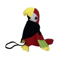 Parrot on Shoulder Halloween Costume for Kids Adults Nightclub Pirate Prop Role Play Parrot Toy Scarf
