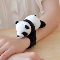 1 vnt. Gyvūno pliaukštelėjimo apyrankė Panda Pliušinis Rankos Žiedas Apyrankė Vaikams Žaislai Gimtadienio Elegantiška Dovana