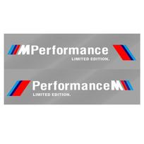 2 vnt. Automobilio 3D lipdukai Auto šoninės kėbulo sportiniai lipdukai Decals Automobilio priedai BMW M E34 E36 E60 E90 E46 E39 E70 F10 F20 F30 X5 X6 X1 M3 M5 M6 E71 F01 balta