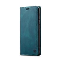 Xiaomi 12T Pro Case Leather Wallet Magnetic Flip Cover For Xiaomi Mi 12T Pro Mi12T Phone Case Stand Card Holder Luxury Cover Xiaomi 12T Pro mėlyna