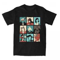 Final Fantasy Seven VII 7 Vyriški Moteriški Marškinėliai Žaidimo Prekės Naujoviški Marškinėliai T-shirt Grynos Medvilnės Spausdinti Drabužiai S juoda
