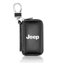 1 vnt. Odinis emblema Automobilio raktų dėklas Raktų pakabukas Užtrauktukas Raktų dėklas Krepšys Jeep Grand Cherokee Xj Wk2 Wj Wrangler Jl Compass Commander Automobilio priedai juoda