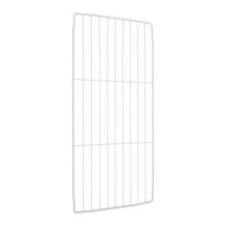 Šaldymo dėžės organizatorius Metalinio vielos pertvaros konteineris Laikymo krepšelis Efektyvus organizavimas Šviežias pasiekiamas lentynos organizatorius 35X17X0.3CM
